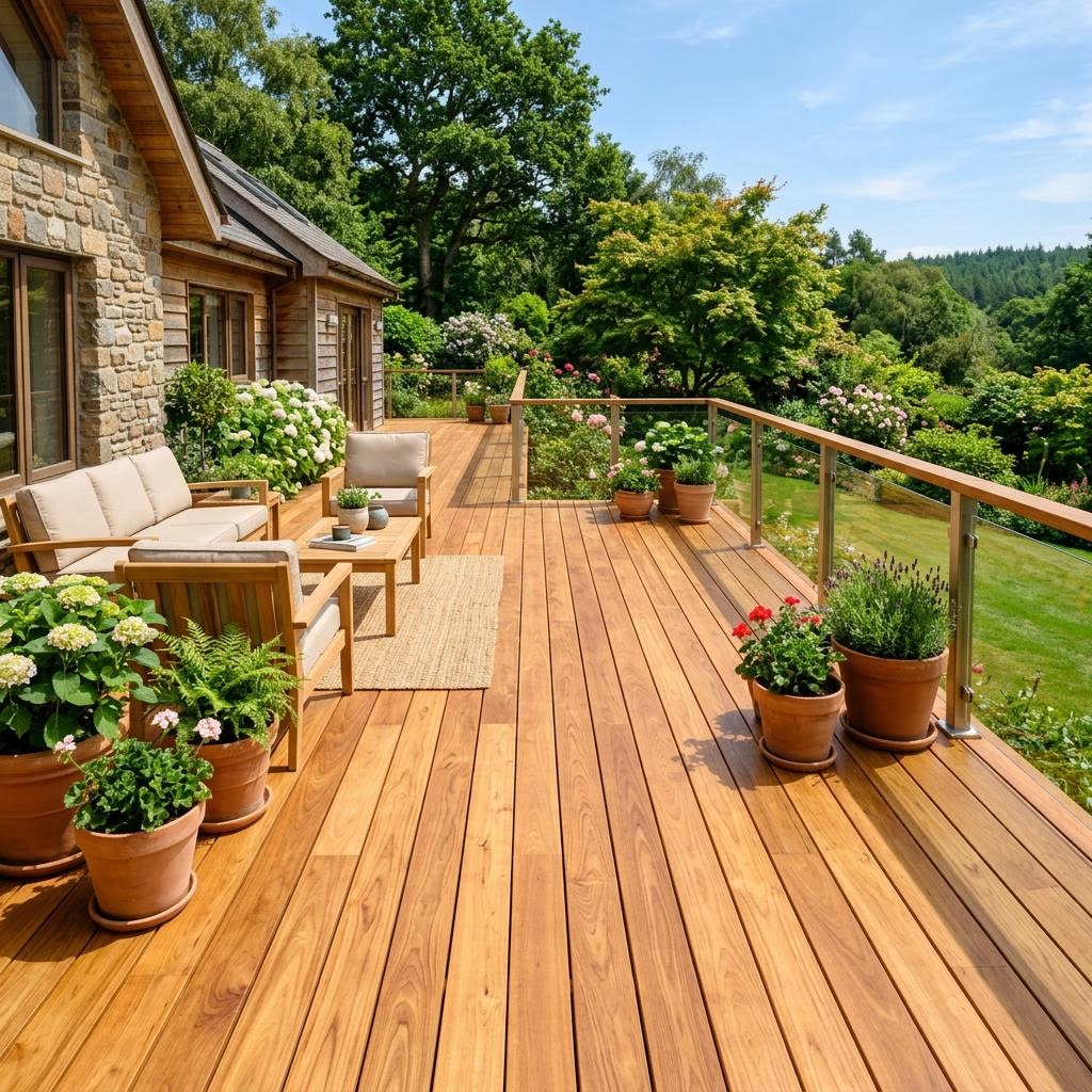 Deck Pressure Washing